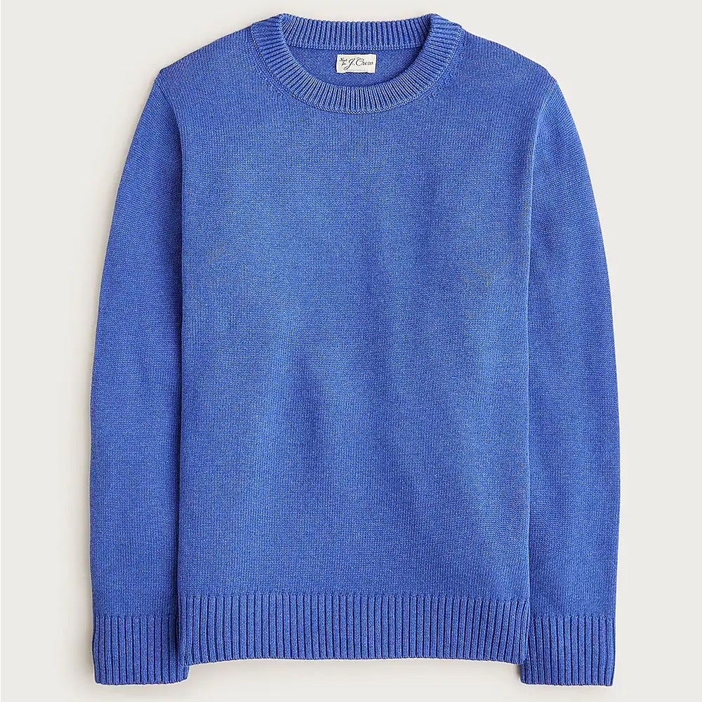 NWT Jcrew Heritage Cotton Crewneck Sweater
